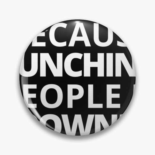 Item preview, I Workout Because Punching People Is Frowned Upon designed and sold by RandBarne.