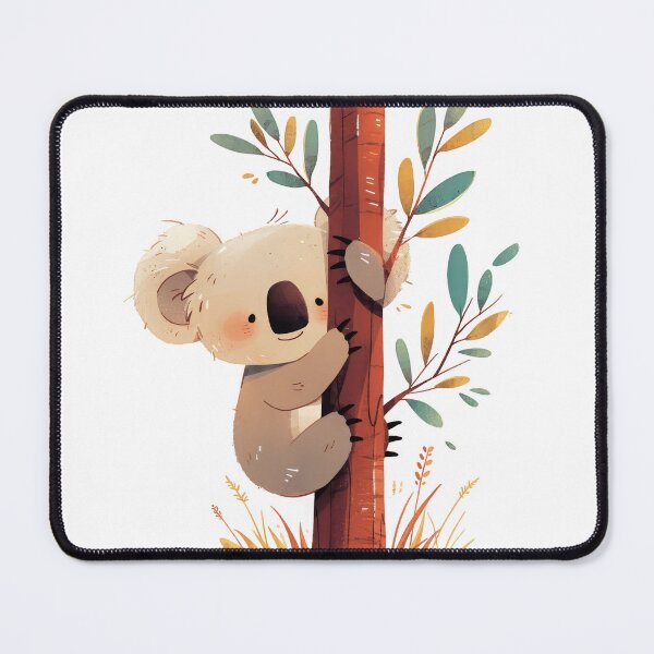 Item preview, Funny koala bear on the tree designed and sold by JoyfulNat.