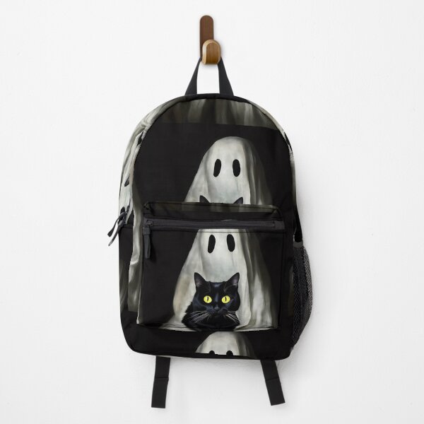 Item preview, Black Cat Sitting on Ghost designed and sold by SameeraDammeyer.