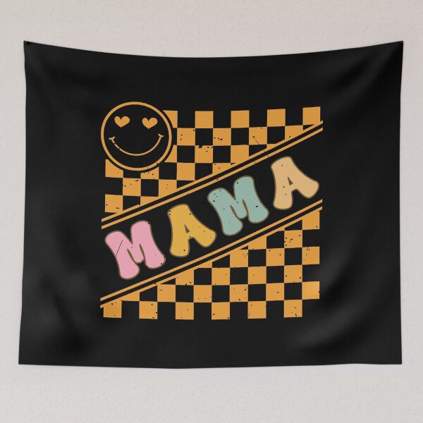 Item preview, checkered mama retro designed and sold by DreamArtUs.