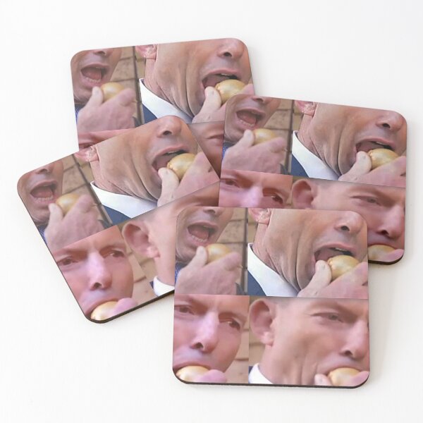 Item preview, TONY ABBOTT EATING AN ONION designed and sold by Teehawk.