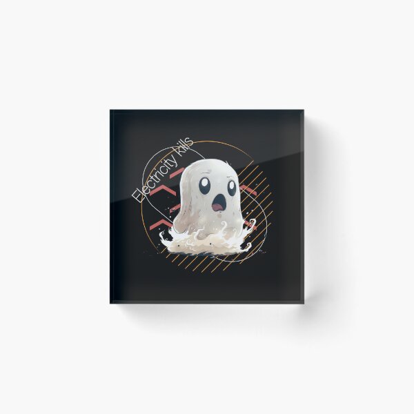Item preview, Electricity kills classic sticker designed and sold by S-ZYBI.