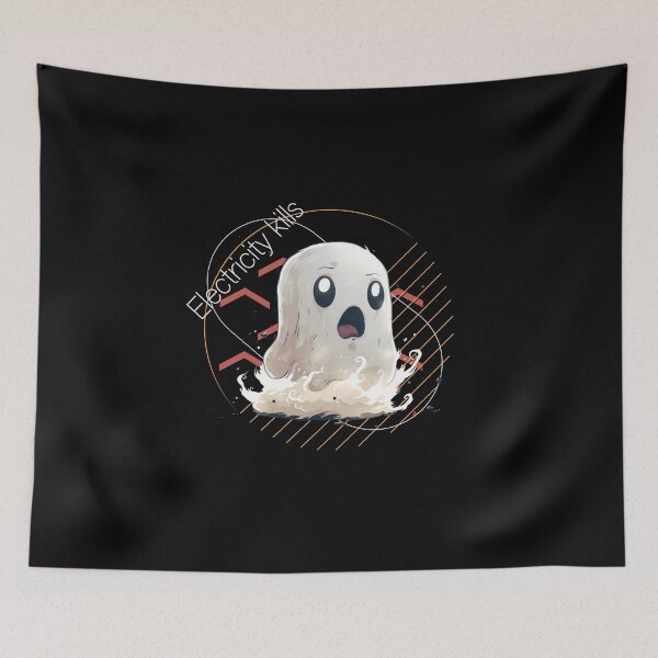 Item preview, Electricity kills classic sticker designed and sold by S-ZYBI.