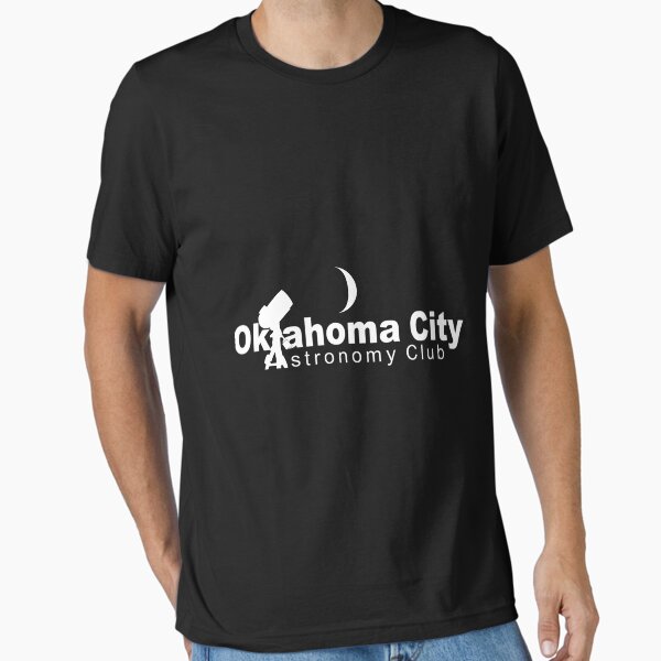 Item preview, Official Oklahoma City Astronomy Club Logo (White On Black) designed and sold by JoseDietz.