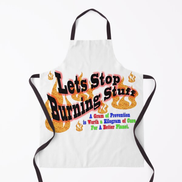 Item preview, The Message, Lets Stop Burning Stuff, A Gram of Prevention.. designed and sold by 4ABetterPlanet.