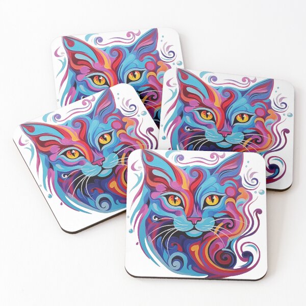 Item preview, Curly cat designed and sold by KreaKat.