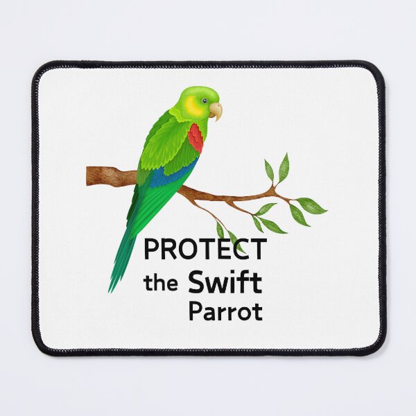 Item preview, Protect the Swift Parrot designed and sold by musthavewords.