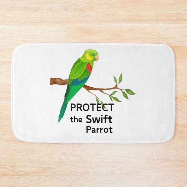 Item preview, Protect the Swift Parrot designed and sold by musthavewords.