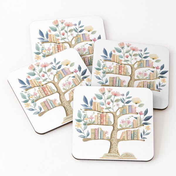 Item preview, Tree Book Shelf ,  Floral Book Shelf designed and sold by DaffodilDreamer.