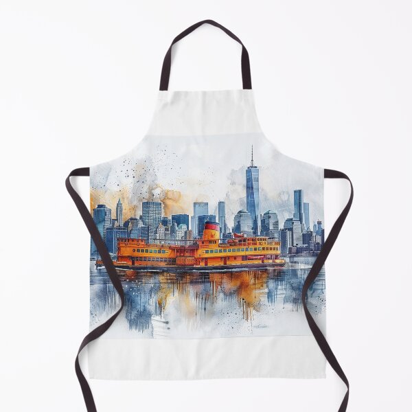 Item preview, Island Getaway: Commuters Boarding Ferries for Relaxing Escapes designed and sold by Mr-whiteBG.