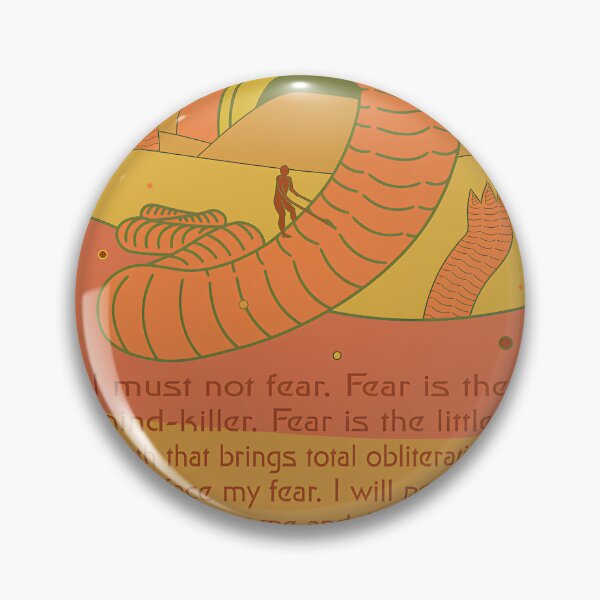 Item preview, Litany Against Fear. Retro Spice designed and sold by ScarlettRolfson.