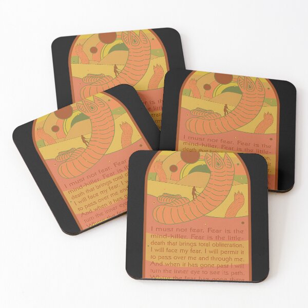 Item preview, Litany Against Fear. Retro Spice designed and sold by ScarlettRolfson.