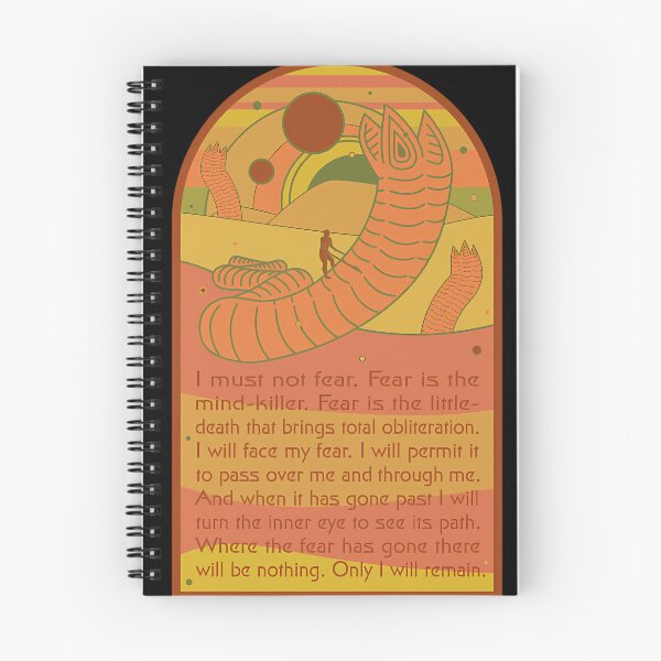Item preview, Litany Against Fear. Retro Spice designed and sold by ScarlettRolfson.