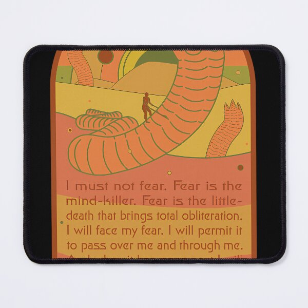 Item preview, Litany Against Fear. Retro Spice designed and sold by ScarlettRolfson.
