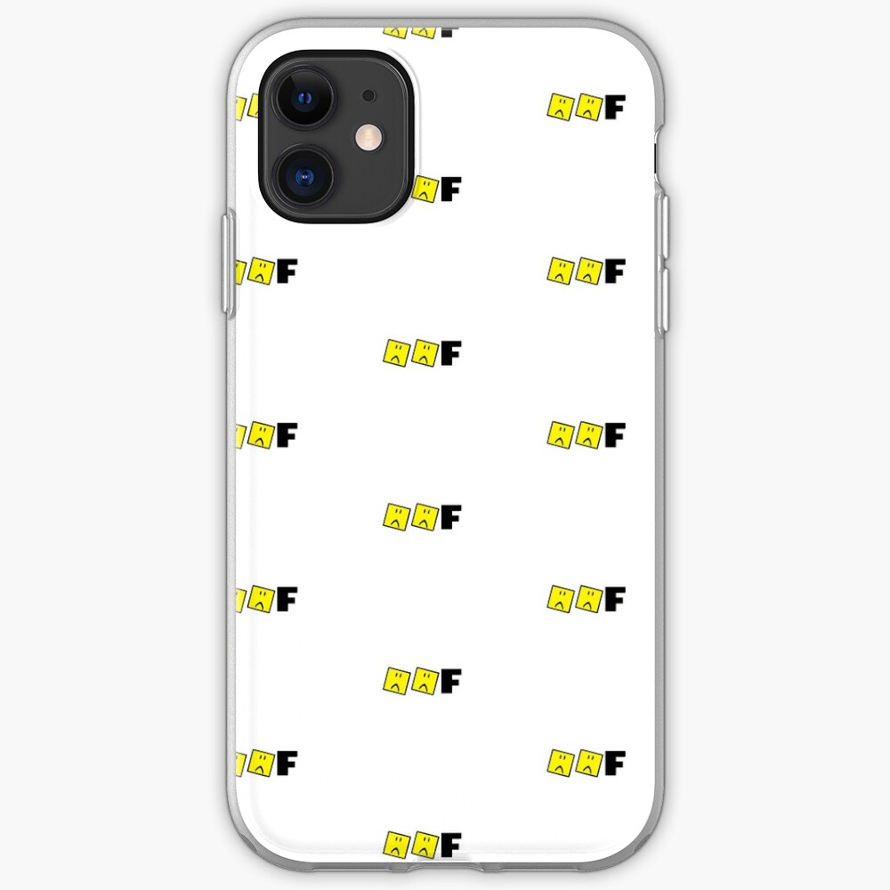 Roblox Oof Sad Face Iphone Case Cover By Hypetype Redbubble - roblox dabbing iphone case cover