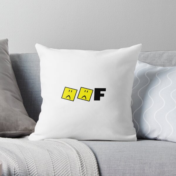 Roblox Eat Sleep Play Repeat Throw Pillow By Hypetype Redbubble - sad place c roblox