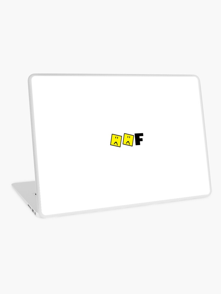 Vinilo Para Portatil Roblox Oof Cara Triste De Hypetype Redbubble - bolsa de tela roblox eat sleep play repeat de hypetype redbubble