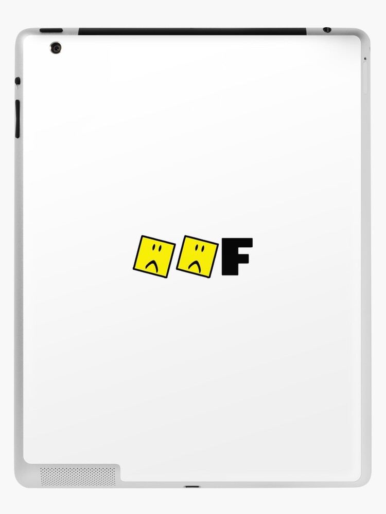 Roblox Oof Sad Face Ipad Case Skin By Hypetype Redbubble - family roblox sad