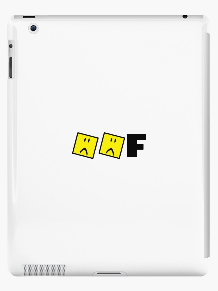 Roblox Oof Sad Face Ipad Case Skin By Hypetype Redbubble - roblox noob oof gaming noob case skin for samsung galaxy by