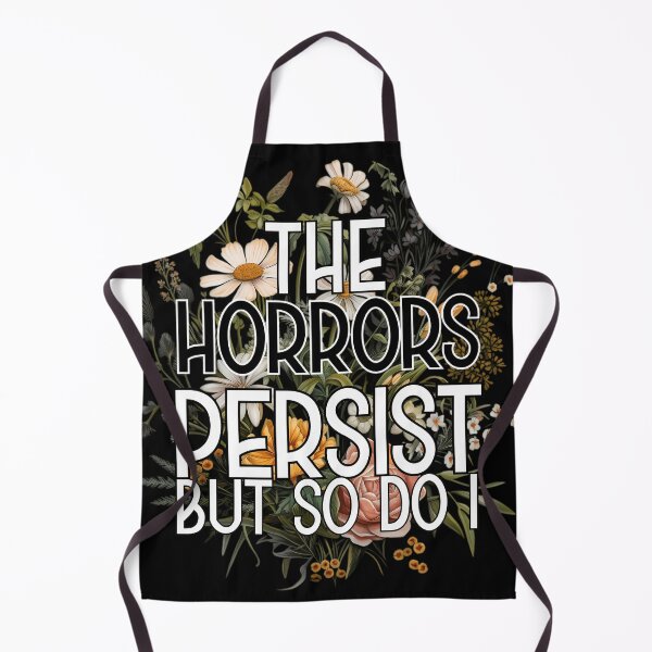 Item preview, The Horrors Persist But So Do I Humor Flower designed and sold by JaakkoPietikain.