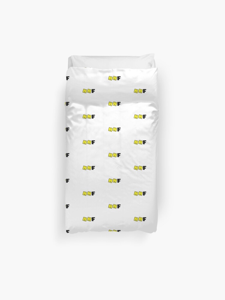 Roblox Oof Sad Face Duvet Cover By Hypetype Redbubble - roblox oof sad face laptop skin by hypetype redbubble