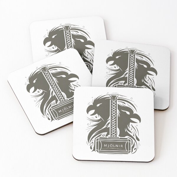 Item preview, Thor Hammer Mjölnir z Odin Ravens Hugin i Munin designed and sold by Zibis09.