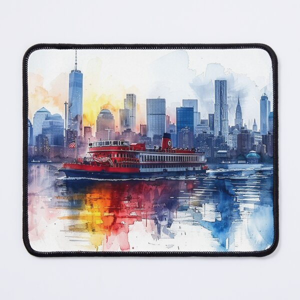 Item preview, Ferry Commute to Island: Scenic Transport for Busy Commuters  designed and sold by Mr-whiteBG.