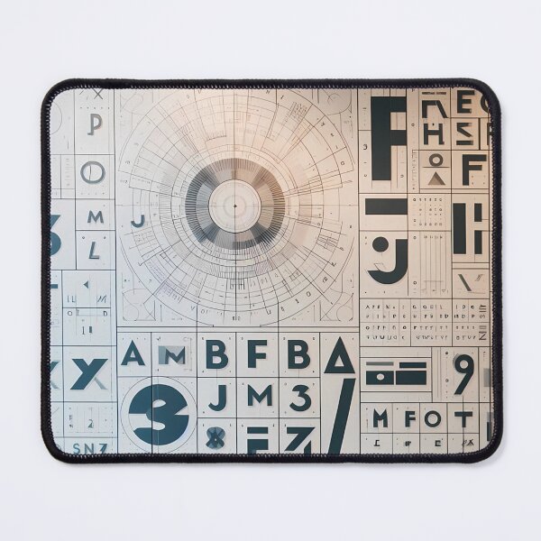 Item preview, Alphanumeric Collage designed and sold by aminz4.