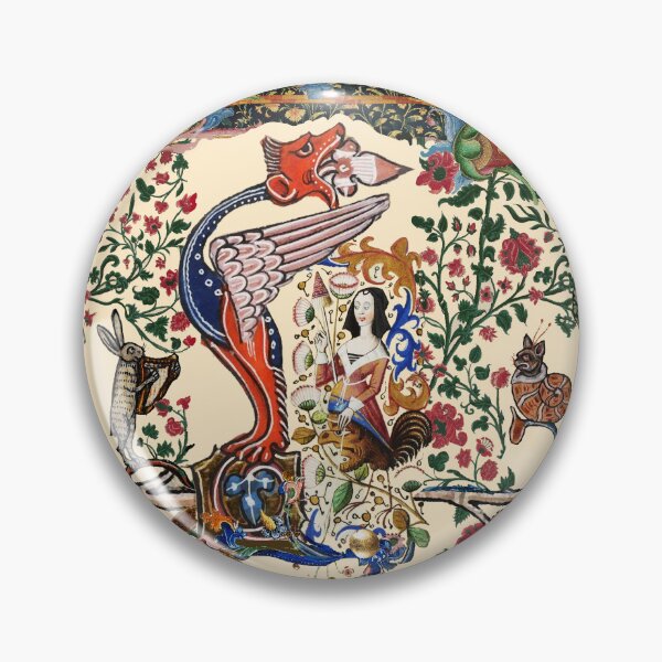 Item preview, WEIRD MEDIEVAL BESTIARY, Dragon and Spinning Harpie,Harpist Rabbit,Snail Cat designed and sold by BulganLumini.