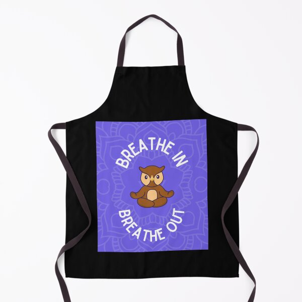 Item preview, Owl Yoga: Breathe In, Breathe Out designed and sold by musthavewords.