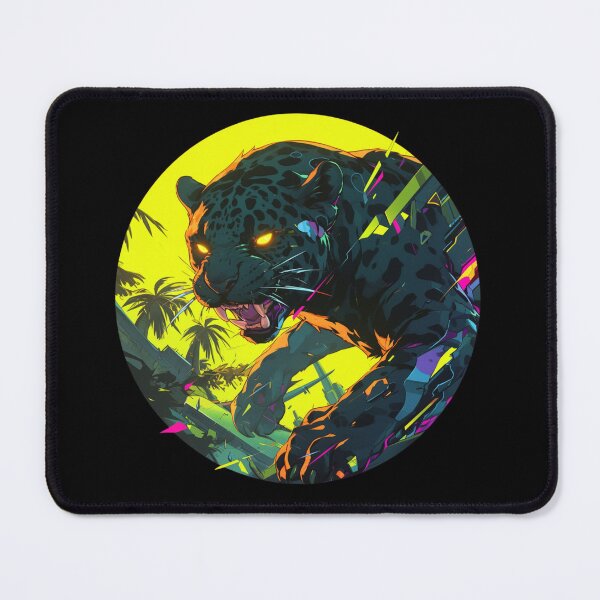 Item preview, Cyber Black Jaguar // Black Jaguar // Cool Animal // Cyber Animal // Future Animal Art // Animal Warrior // Animal Cute Art // Gaming Aesthetic stickers designed and sold by SMARTKIT DESIGNAGENCY.