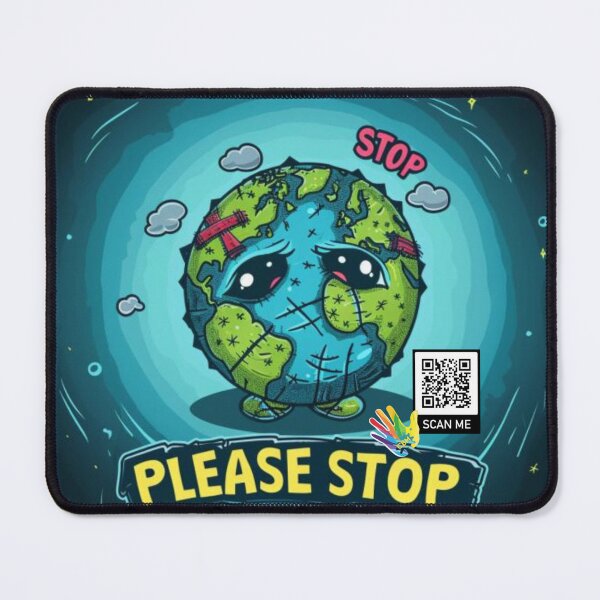 Item preview, Planet Earth's Cry: Please Stop designed and sold by PurpleMoss.