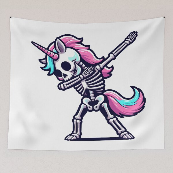 Item preview, Unicorn Skeleton Dabbing designed and sold by Designowner.