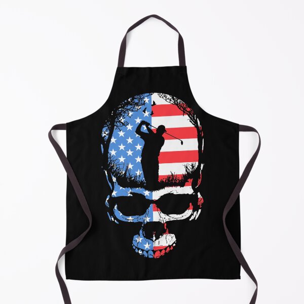 Item preview, 4th Of July Golf Golfer Skull USA Flag Sunset Halloween designed and sold by GrandeDuc.