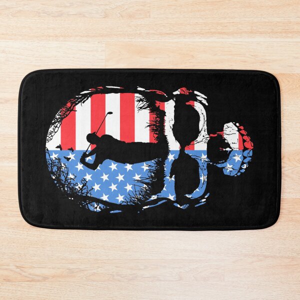 Item preview, 4th Of July Golf Golfer Skull USA Flag Sunset Halloween designed and sold by GrandeDuc.