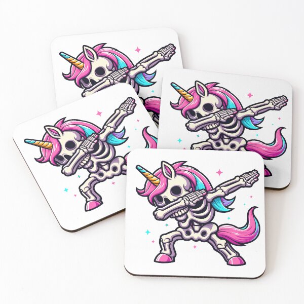 Item preview, Unicorn Skeleton Dabbing designed and sold by Designowner.
