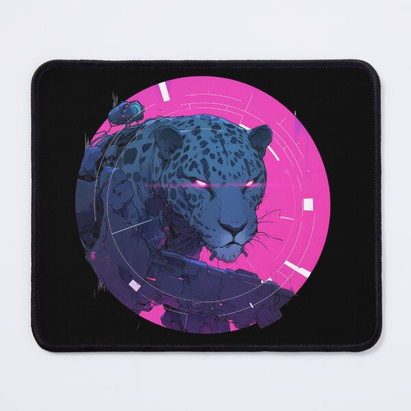Item preview, Cyber Black Jaguar // Black Jaguar // Cool Animal // Cyber Animal // Future Animal Art // Animal Warrior // Animal Cute Art // Gaming Aesthetic stickers designed and sold by SMARTKIT DESIGNAGENCY.