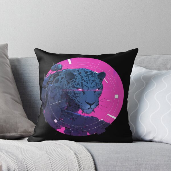 Item preview, Cyber Black Jaguar // Black Jaguar // Cool Animal // Cyber Animal // Future Animal Art // Animal Warrior // Animal Cute Art // Gaming Aesthetic stickers designed and sold by SMARTKIT  DESIGNAGENCY.