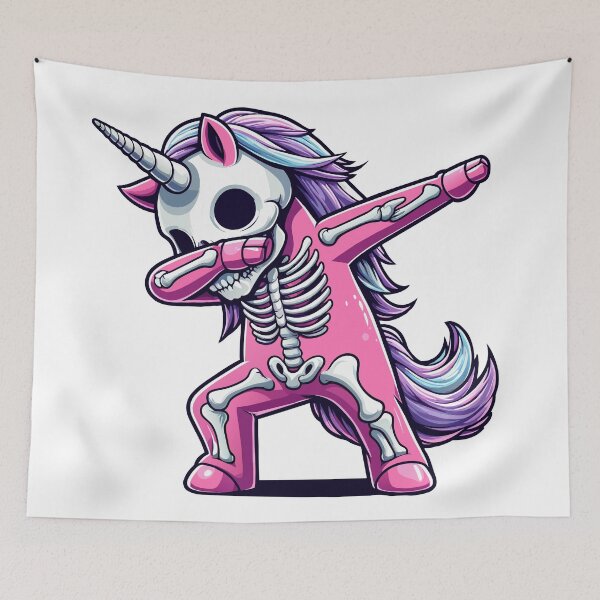 Item preview, Unicorn Skeleton Dabbing designed and sold by Designowner.