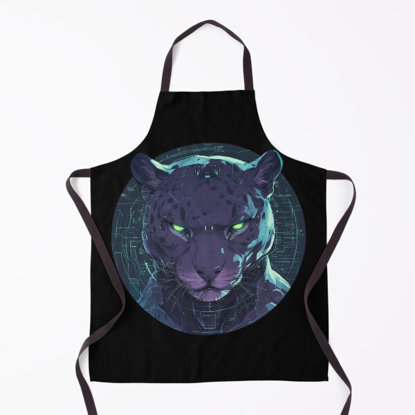 Item preview, Cyber Black Jaguar // Black Jaguar // Cool Animal // Cyber Animal // Future Animal Art // Animal Warrior // Animal Cute Art // Gaming Aesthetic stickers designed and sold by SMARTKIT  DESIGNAGENCY.