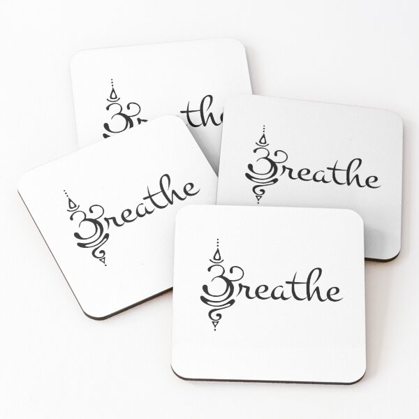Artikelvorschau, Atmen mit Sanskrit-Symbol entworfen und verkauft von AuthenticYou.