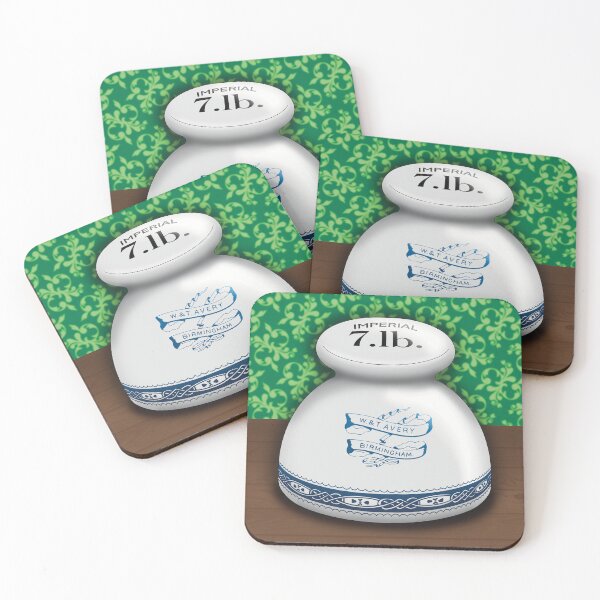 Item preview, Victorian Ceramic Butchers Weight (with background) designed and sold by MadeByGeeClowes.