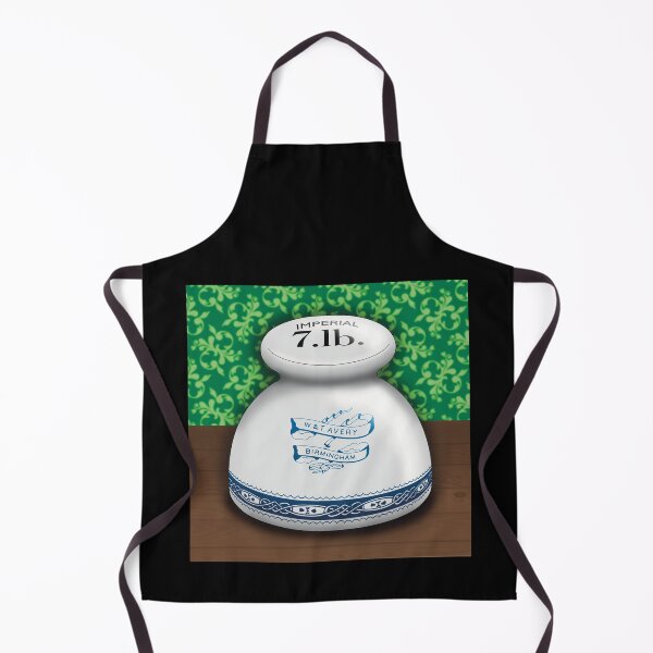 Item preview, Victorian Ceramic Butchers Weight (with background) designed and sold by MadeByGeeClowes.