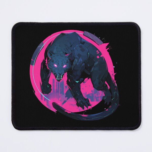 Item preview, Cyber Black Jaguar // Black Jaguar // Cool Animal // Cyber Animal // Future Animal Art // Animal Warrior // Animal Cute Art // Gaming Aesthetic stickers designed and sold by SMARTKIT DESIGNAGENCY.