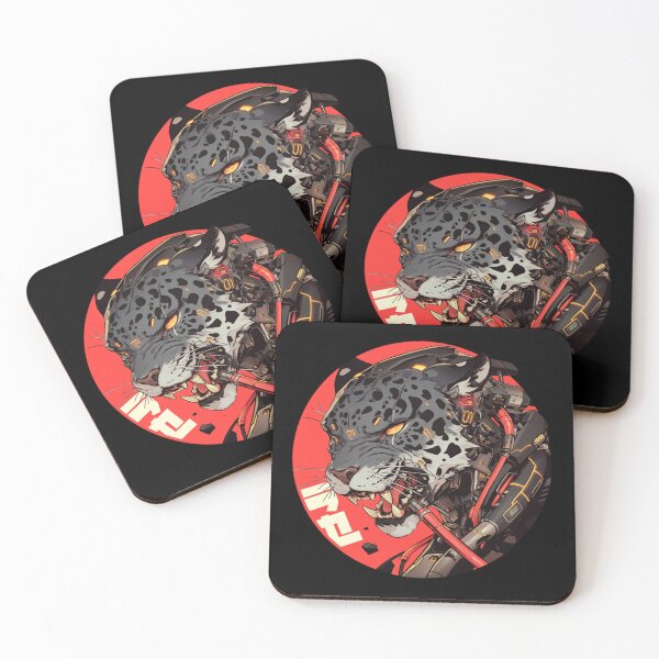 Item preview, Cyber Black Jaguar // Black Jaguar // Cool Animal // Cyber Animal // Future Animal Art // Animal Warrior // Animal Cute Art // Gaming Aesthetic stickers designed and sold by SMARTKIT  DESIGNAGENCY.