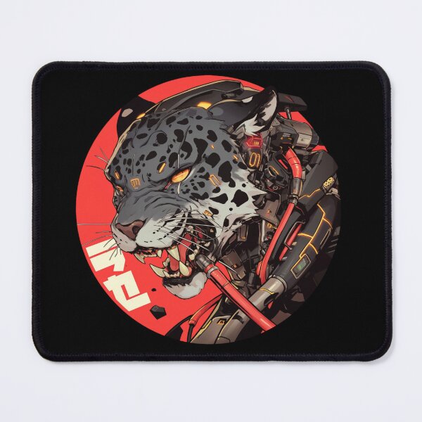 Item preview, Cyber Black Jaguar // Black Jaguar // Cool Animal // Cyber Animal // Future Animal Art // Animal Warrior // Animal Cute Art // Gaming Aesthetic stickers designed and sold by SMARTKIT DESIGNAGENCY.