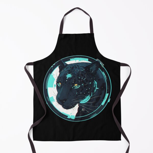 Item preview, Cyber Black Jaguar // Black Jaguar // Cool Animal // Cyber Animal // Future Animal Art // Animal Warrior // Animal Cute Art // Gaming Aesthetic stickers designed and sold by SMARTKIT  DESIGNAGENCY.