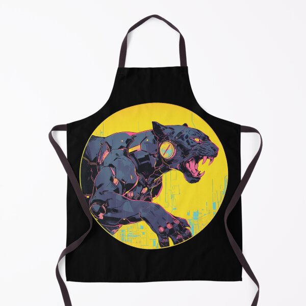 Item preview, Cyber Black Jaguar // Black Jaguar // Cool Animal // Cyber Animal // Future Animal Art // Animal Warrior // Animal Cute Art // Gaming Aesthetic stickers designed and sold by SMARTKIT  DESIGNAGENCY.