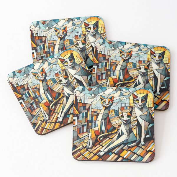 Item preview, Roof cats designed and sold by Digikalle.