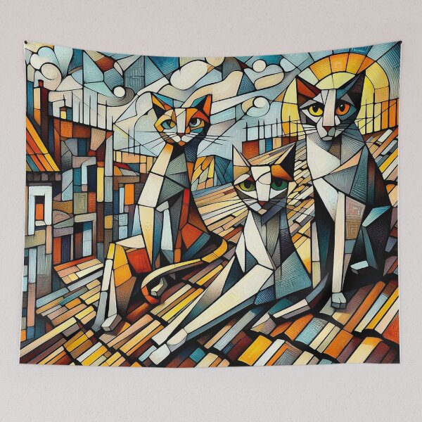 Item preview, Roof cats designed and sold by Digikalle.